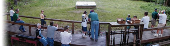 Panorama of Trap Shooting