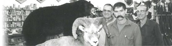 B&W Photo of Allen W., Allen C. (Gus), & Walter Heberling
